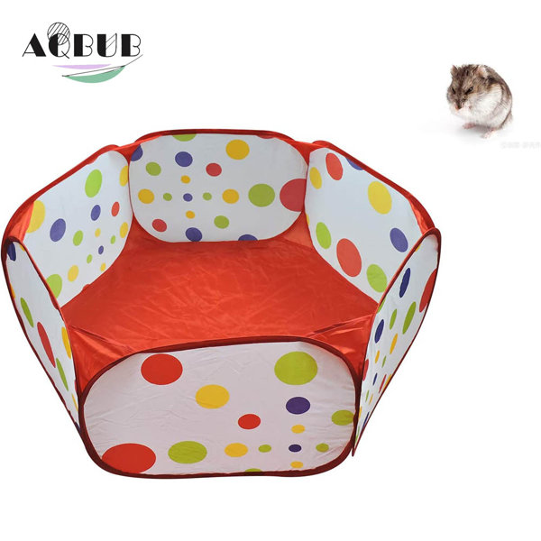 AQUABUBINC Small Animal Pens, Portable Outdoor Pet Exercise Pens PopUp